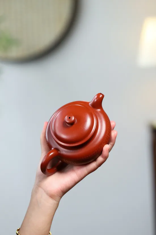Zisha Teapots: Heart Sutra Antique | Dahongpao clay 4