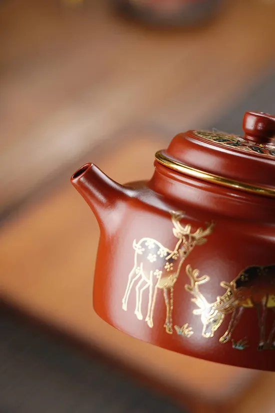 Zisha Teapots: Jiacang Ice Cellar Dahongpao clay | National-level Craft Artisan Fan Jianxin | 320cc capacity 3