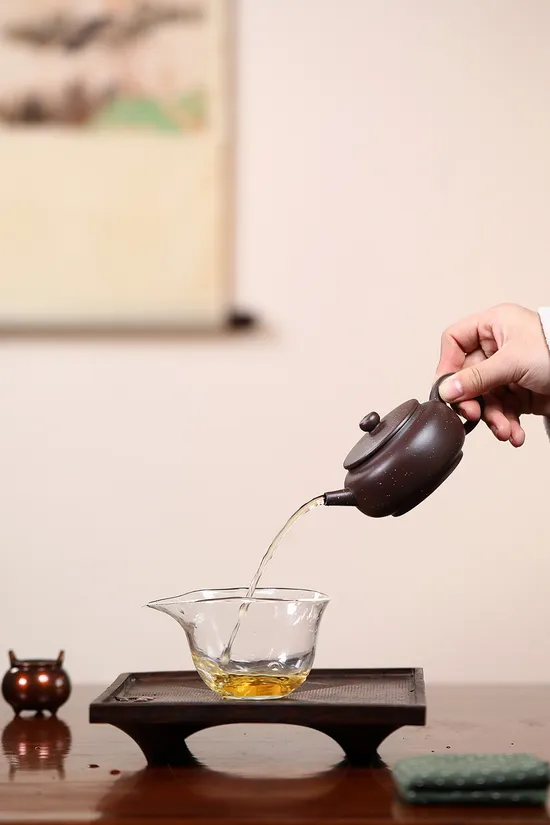 Zisha Teapots: Zhou Pan | sand-inlaid design 2