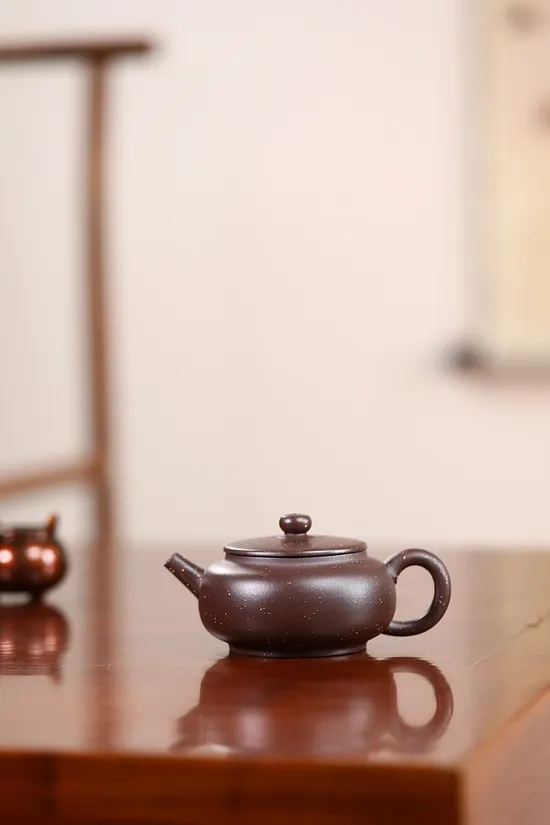Zisha Teapots: Zhou Pan | sand-inlaid design 5