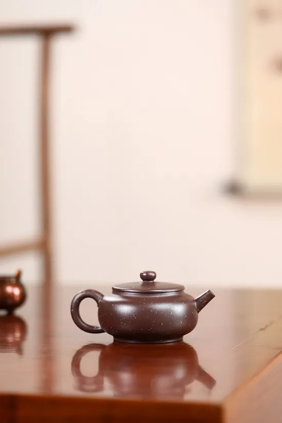 Zisha Teapots: Zhou Pan | sand-inlaid design 6