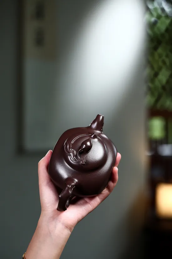 Zisha Teapots: Baimu old purple clay | Fan Zhen 3