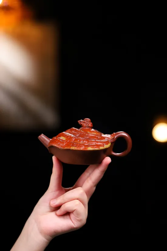 Zisha Teapots: Da Hongpao clay | 180cc capacity 1