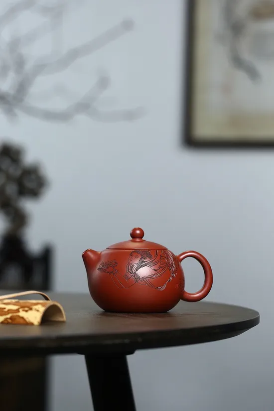 Zisha Teapots: Feitian Xishi | Feng Xinghua 4