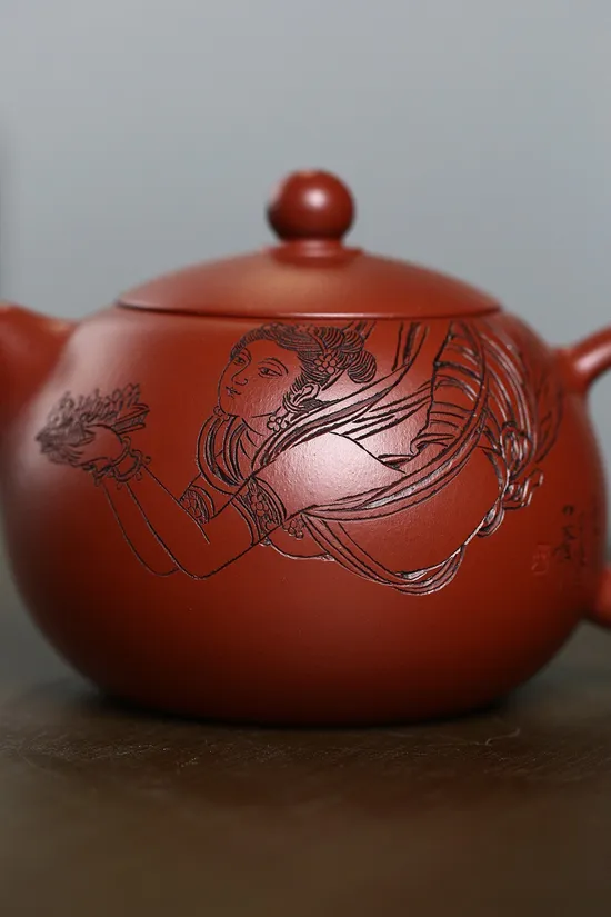 Zisha Teapots: Feitian Xishi | Feng Xinghua 5