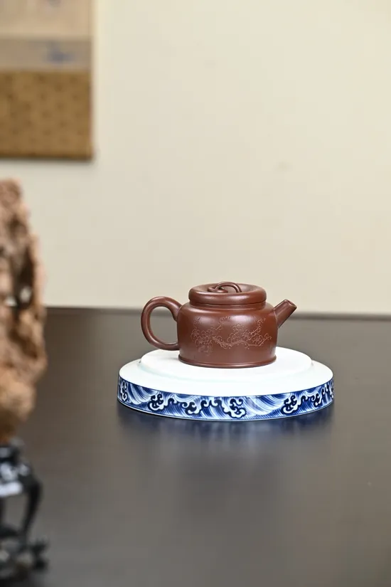 Zisha Teapots: old purple clay | seven-hole spout 4
