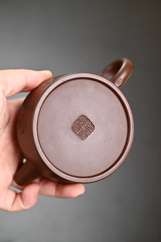 Zisha Teapots: old purple clay | seven-hole spout 5