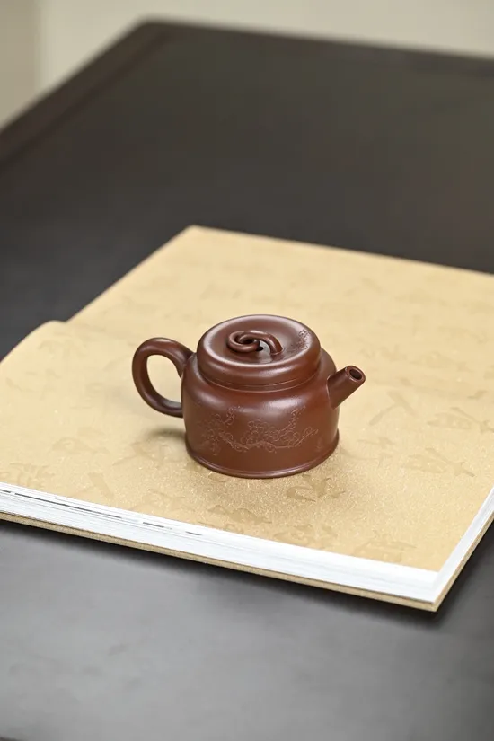 Zisha Teapots: old purple clay | seven-hole spout 8