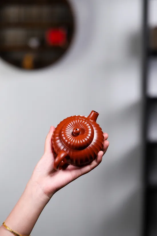 Zisha Teapots: Jinwen Nafu | Da Hongpao clay 7