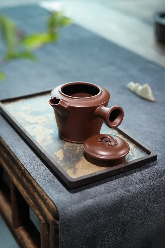 Zisha Teapots: aged purple clay | 160ml capacity 5
