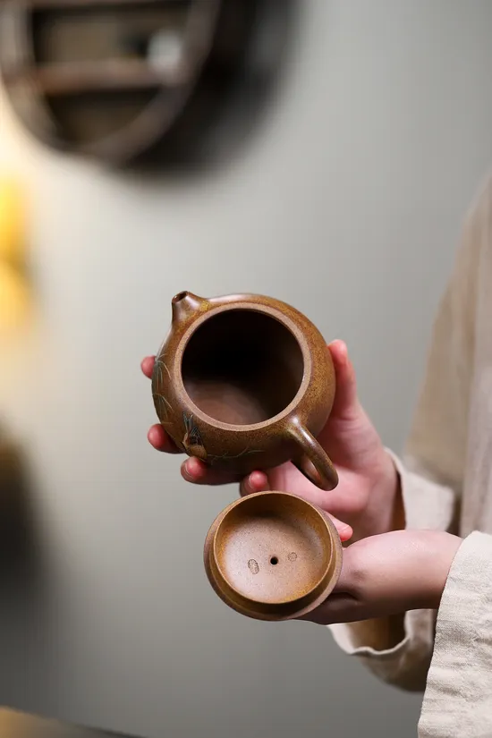 Zisha Teapots: Master Yang Junbao | premium gold duanniang clay 4
