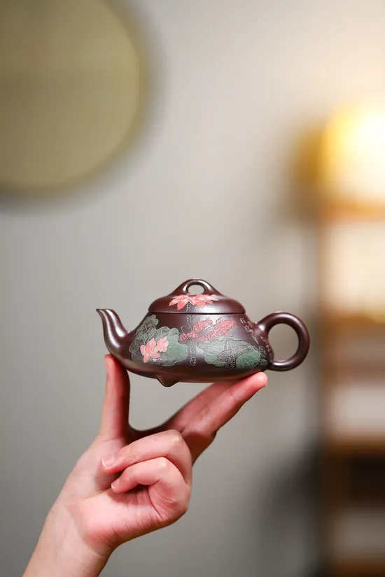 Zisha Teapots: Yang Junbao | Jinlong Xue Ni clay 4