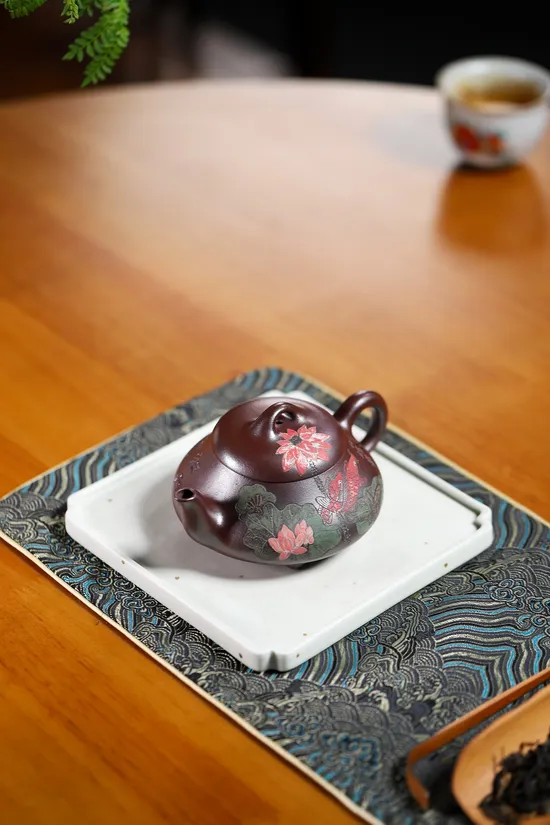 Zisha Teapots: Yang Junbao | Jinlong Xue Ni clay 6