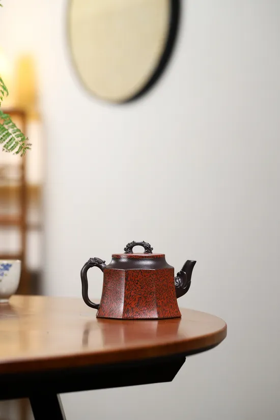 Zisha Teapots: Yang Junbao | Six-Sided Auspicious 5