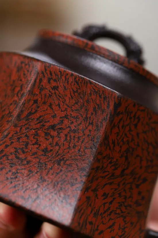 Zisha Teapots: Yang Junbao | Six-Sided Auspicious 6
