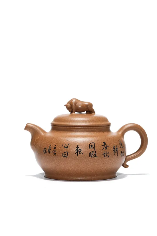Zisha Teapots: aged duan clay | Bull Spirit Soaring 3