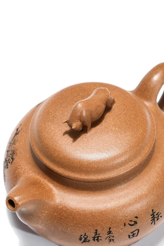 Zisha Teapots: aged duan clay | Bull Spirit Soaring 6