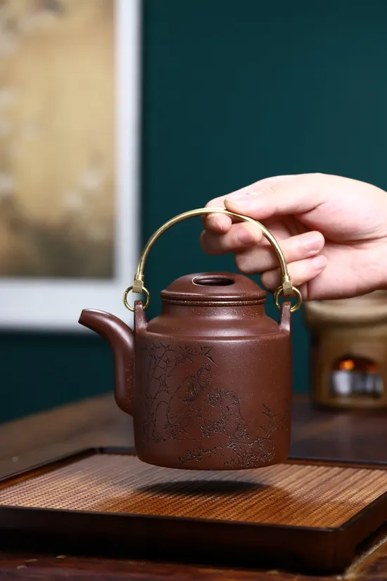 Zisha Teapots: original mine purple clay | Master Han Xiaohu 6