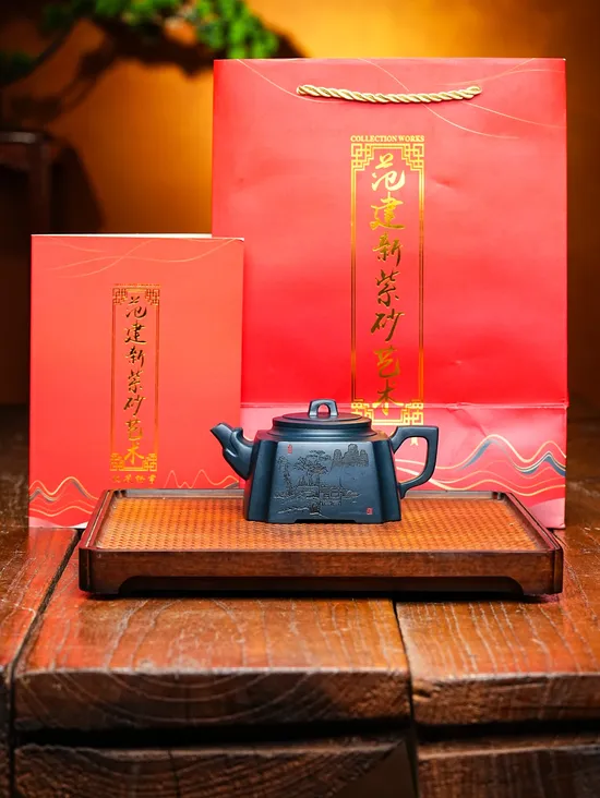 Zisha Teapots: Fan Jianxin | Square Corner 7