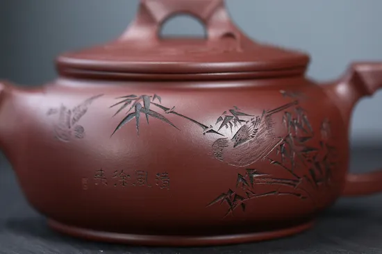 Zisha Teapots: Gentle Breeze Arrives | Dual-Master Collaboration | 650cc capacity 8