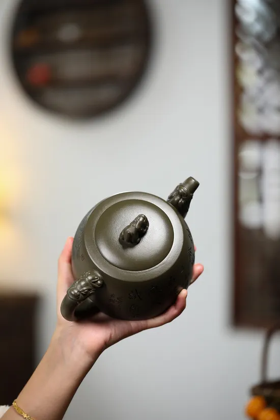 Zisha Teapots: Xu Shijuan | Douqing sand 5