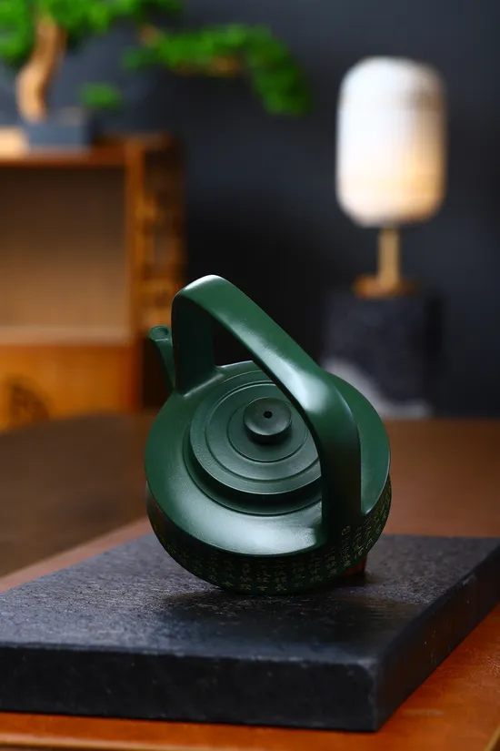 Zisha Teapots: Zhou Xinyuan | Min Guo green clay 1