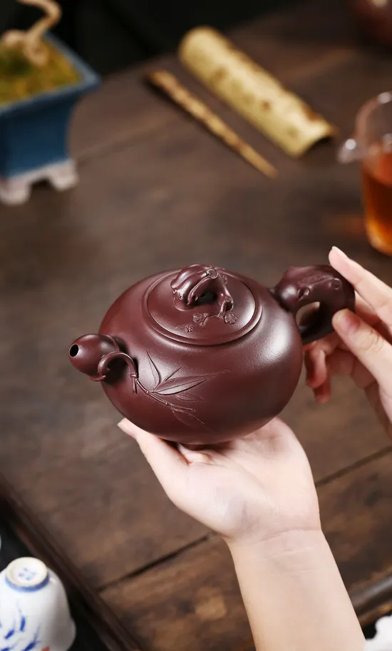 Zisha Teapots: Plum and Bamboo in Perfect Harmony | 2400 CNY 8