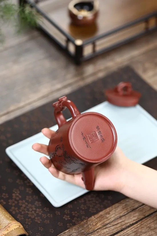 Zisha Teapots: Xianglong Yuzhu | dragon blood clay 3