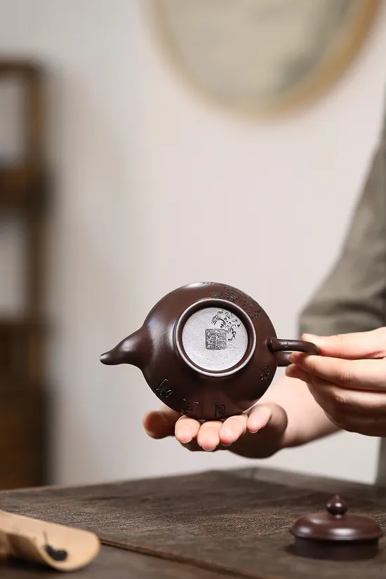 Premium Yixing Teapot | Handcrafted Zisha Clay Artisan Craft 1