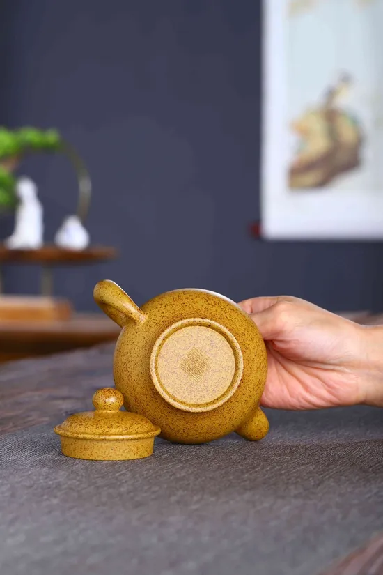 Zisha Teapots: Dao Hong Duo Zhi | Longgu Jinsha clay 1