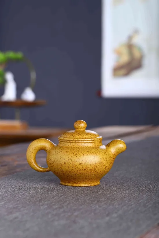 Zisha Teapots: Dao Hong Duo Zhi | Longgu Jinsha clay 3