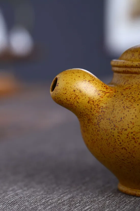 Zisha Teapots: Dao Hong Duo Zhi | Longgu Jinsha clay 6