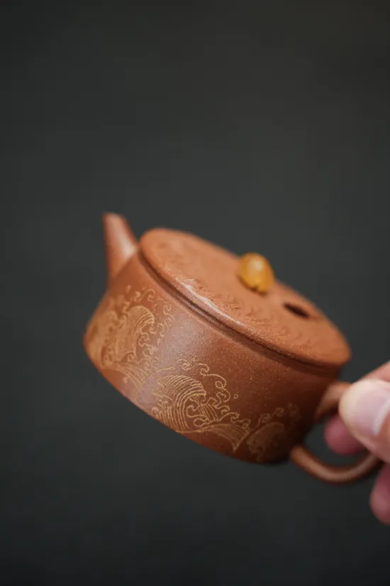 Zisha Teapots: Cloud Pattern | 120cc 3