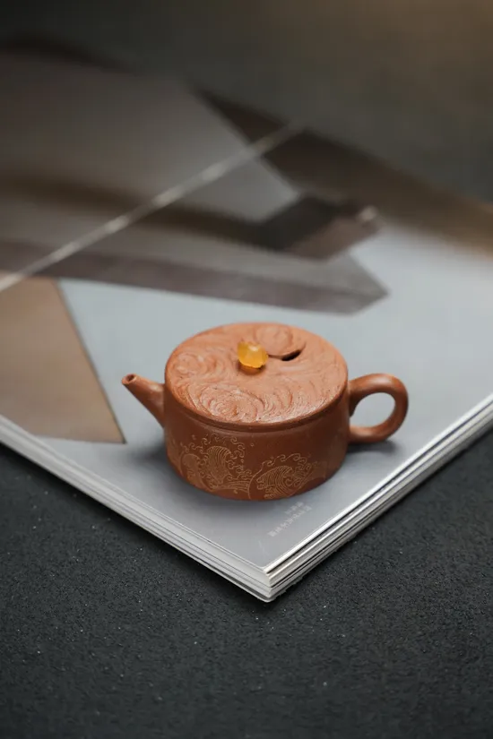 Zisha Teapots: Cloud Pattern | 120cc 9