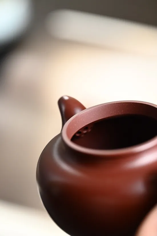 Zisha Teapots: Lianzi | 9-hole spout 6