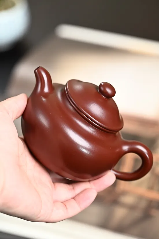 Zisha Teapots: Lianzi | 9-hole spout 8