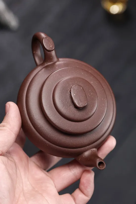 Zisha Teapots: 1800 CNY | Gao Gong Shangxin Bridge design 8