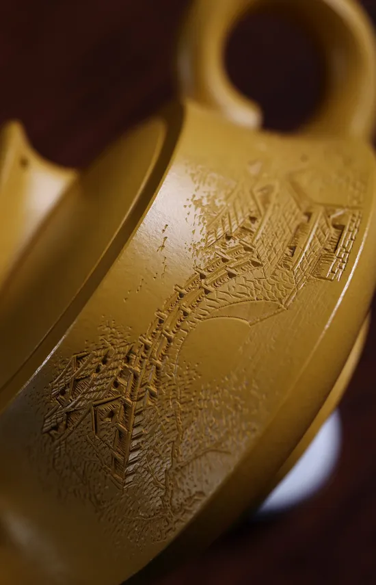 Zisha Teapots: Golden Zhu clay | 225cc 3
