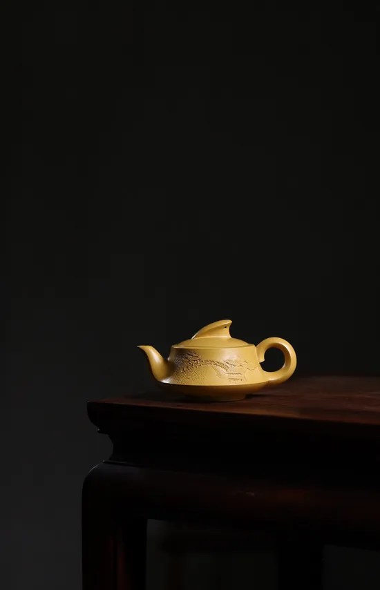 Zisha Teapots: Golden Zhu clay | 225cc 4