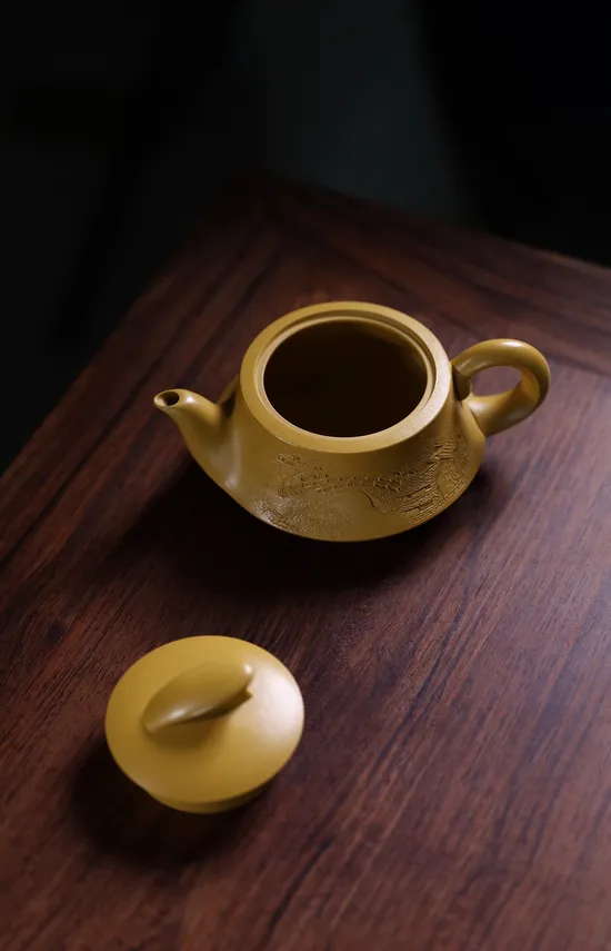 Zisha Teapots: Golden Zhu clay | 225cc 6