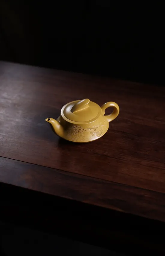 Zisha Teapots: Golden Zhu clay | 225cc 8