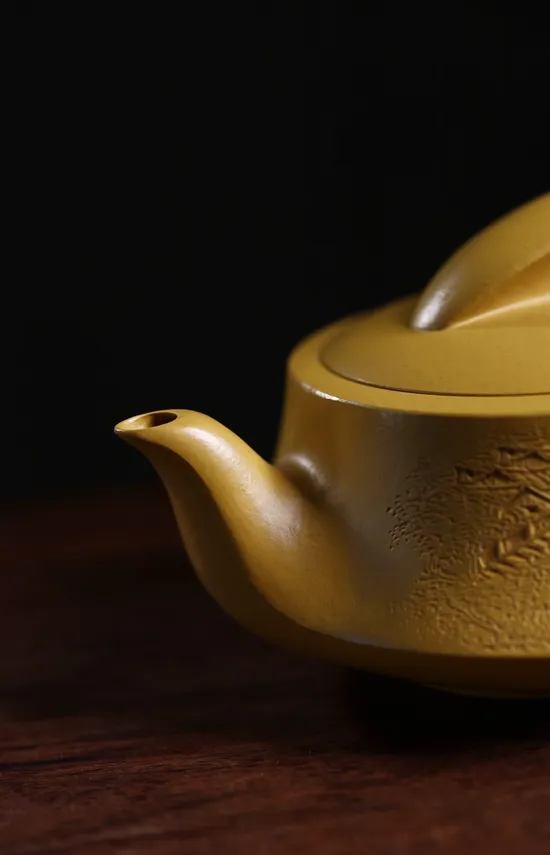 Zisha Teapots: Golden Zhu clay | 225cc 9
