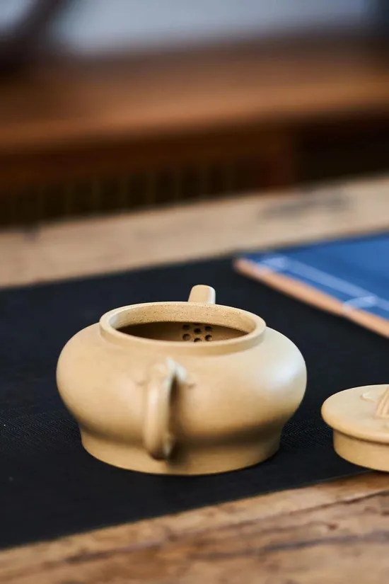 Zisha Teapots: original segment clay | ruyi patterns 2