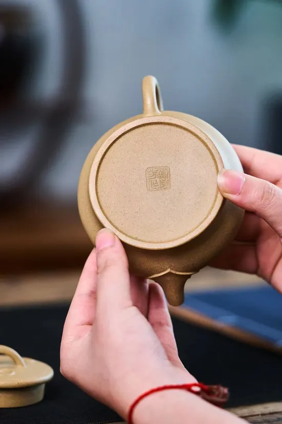 Zisha Teapots: original segment clay | ruyi patterns 4
