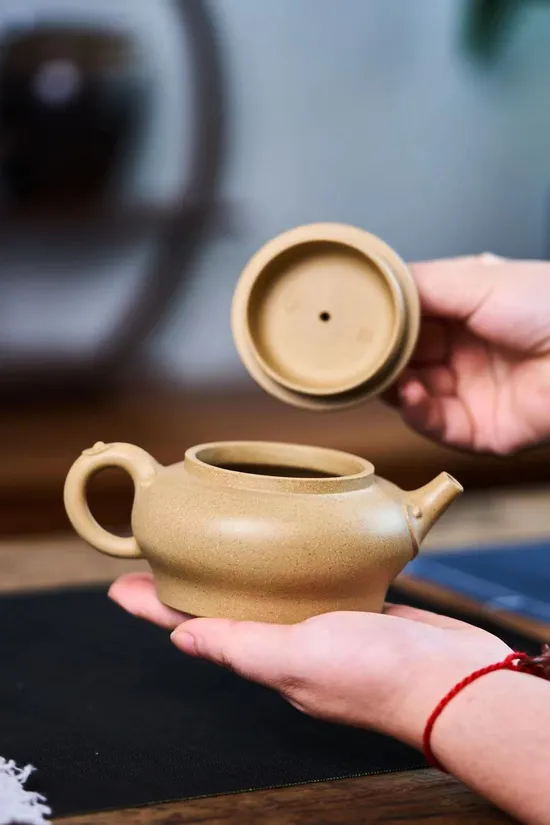Zisha Teapots: original segment clay | ruyi patterns 5