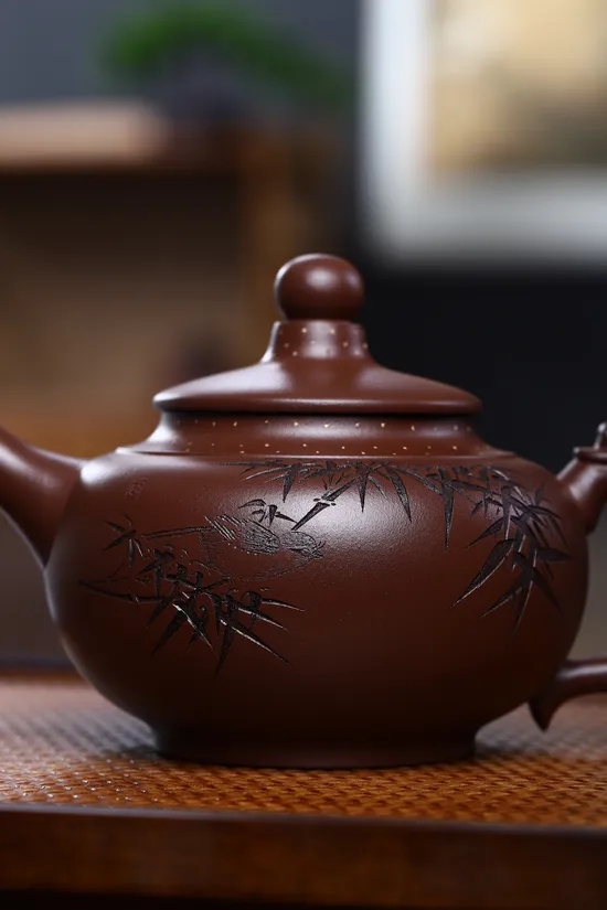 Zisha Teapots: Dingzhu | Xu Liuming | aged purple clay 7