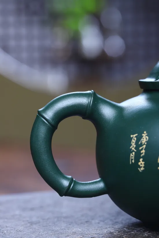 Zisha Teapots: Xu Liuming | original green clay | 2400 CNY 4