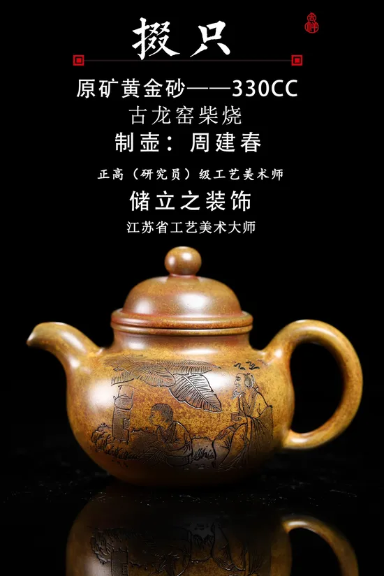 Zisha Teapots: Duoqiu | Master Zhou Jianchun 6