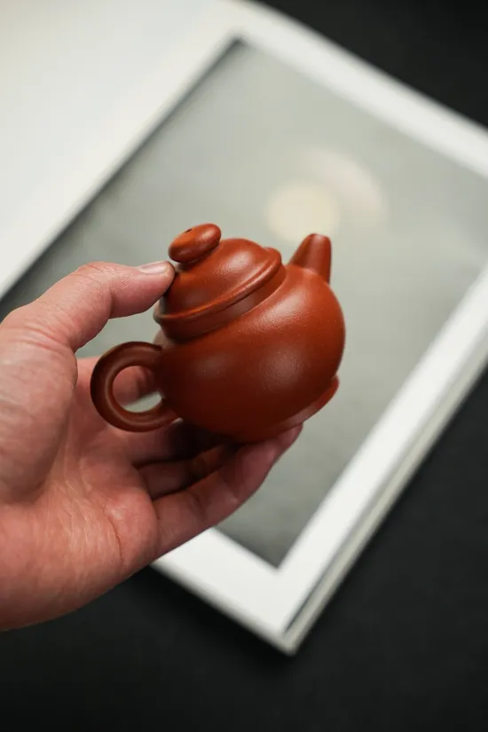 Zisha Teapots: Fulu Julun Zisha Teapot | 130cc capacity | rare Xiaohongni clay 2