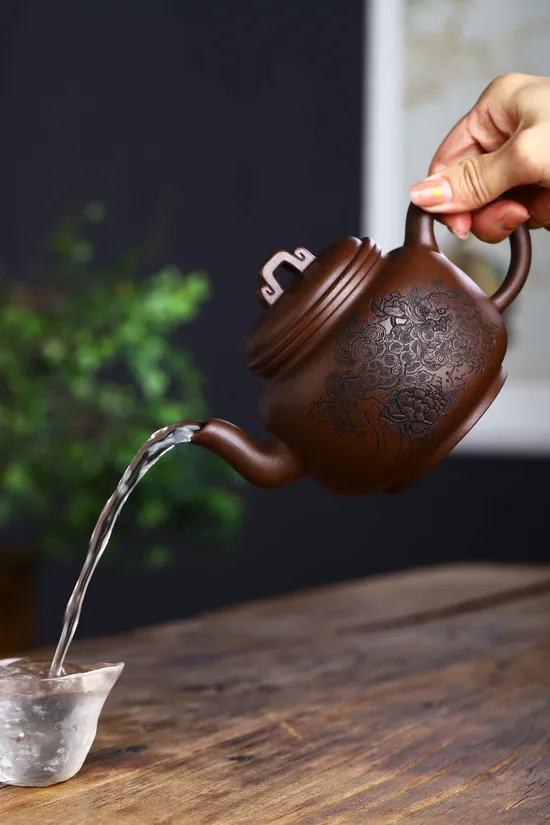 Zisha Teapots: Master Wang | premium old purple clay 3